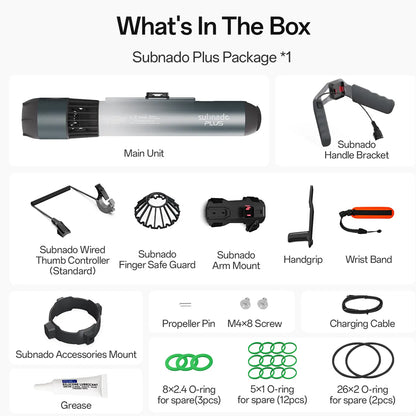 【予約】Subnado Plus + DJI Action 6 アクションカメラ(製品交換サービス1年版付き)セット