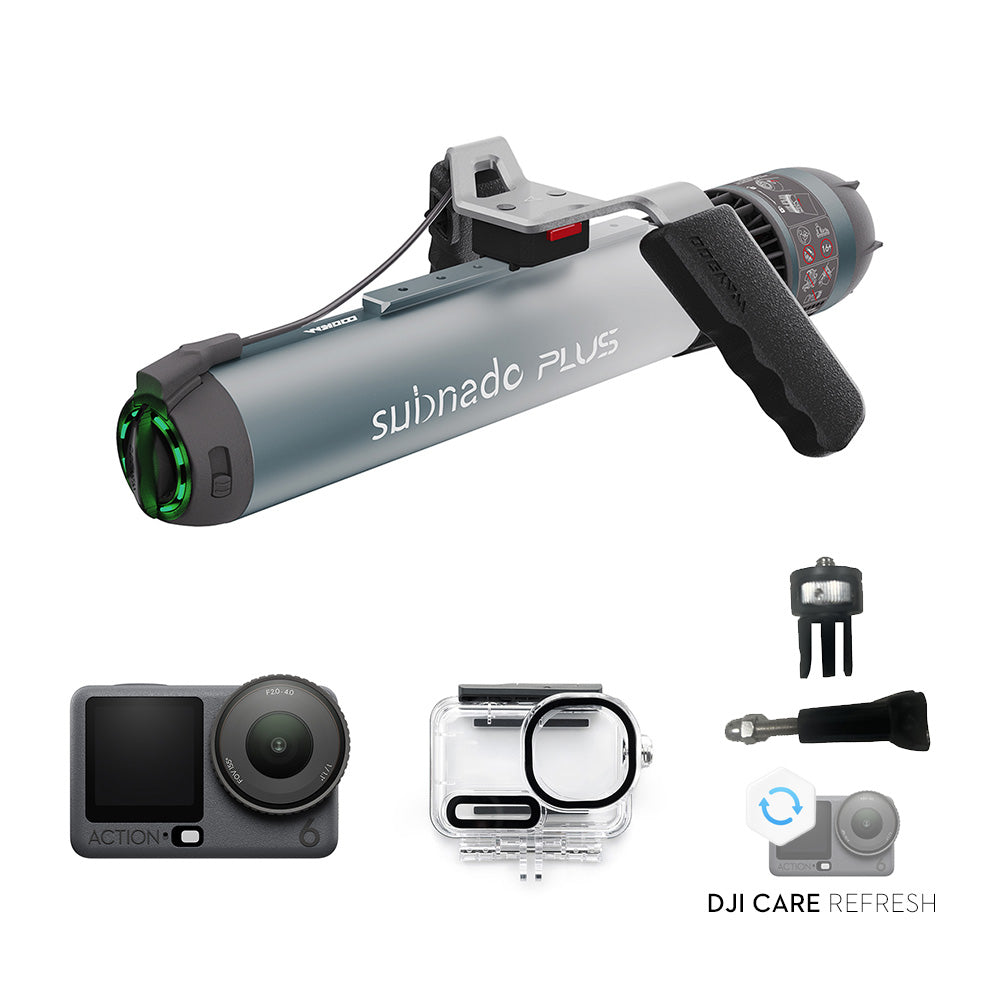 【予約】Subnado Plus + DJI Action 6 アクションカメラ(製品交換サービス1年版付き)セット